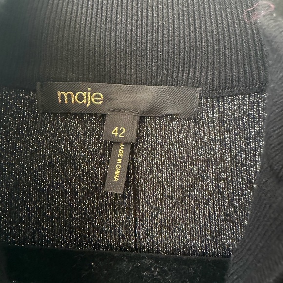 Maje, Short glittery knit dress, MSRP $345 - Picture 6 of 16